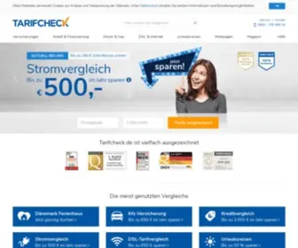 Tarifcheck.de(Vergleichen und viele 100 € sparen) Screenshot