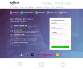 Tarife.at(Handytarife & Internet Tarife Vergleich) Screenshot