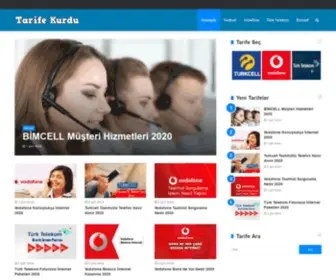 Tarifekurdu.net(İnternet) Screenshot