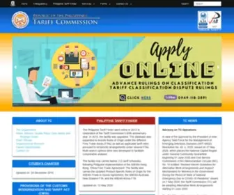 Tariffcommission.gov.ph(Tariffcommission) Screenshot