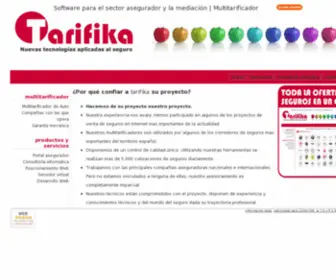 Tarifika.com(Software multitarificador de seguros) Screenshot