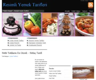 Tarifiyemek.com(Yemek Tarifleri Sitesi) Screenshot