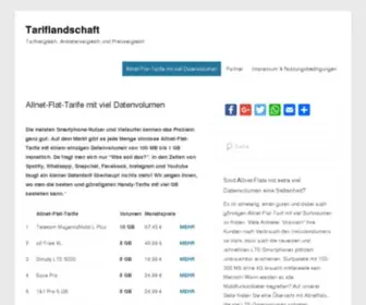 Tariflandschaft.de(√ √ √) Screenshot