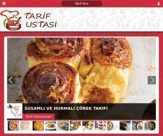 Tarifustasi.com(Kolay ve Pratik Tariflerin AdresiTarif Ustas) Screenshot