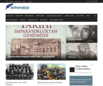 Tarihenotdus.org(Tarih, Kültür ve Medeniyetler) Screenshot