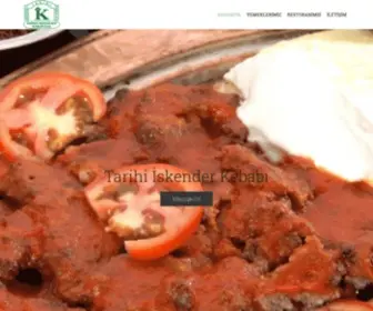 Tarihiiskender.com(Yoğurtlu kebap) Screenshot