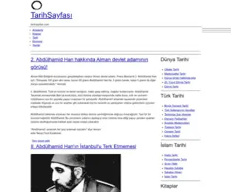 Tarihsayfasi.com(Ihya.org web sitesi) Screenshot
