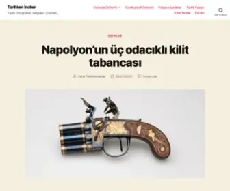 Tarihteninciler.com(Raflar, belgeler) Screenshot