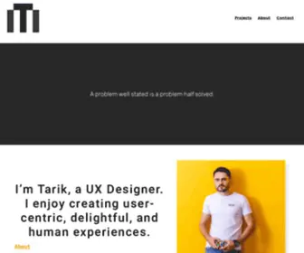 Tarik.com.br(Product Designer) Screenshot