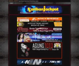 Tarikanjackpot.com Screenshot