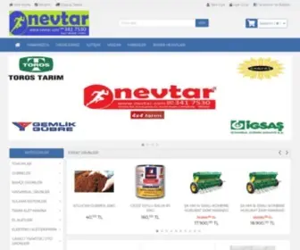 Tarimagel.com(Nevtar Tarım Market) Screenshot