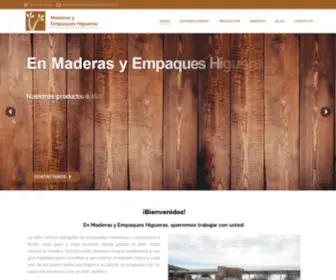 Tarimasyguacales.com.mx(Tarimas de madera en Monterrey) Screenshot