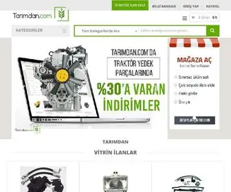 Tarimdan.com(Türkiyenin Tarım İçerikli İlk E) Screenshot