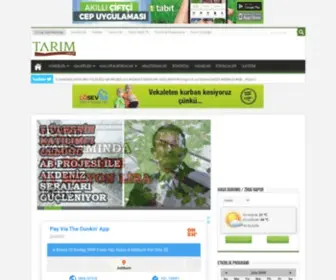 Tarimfm.com(Tarımın İlk Adresi) Screenshot
