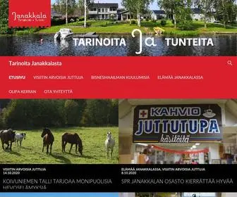 Tarinoitajanakkalasta.fi(Tarinoita Janakkalasta) Screenshot