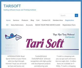 Tarisoft.biz(Leading software house and Training institute) Screenshot