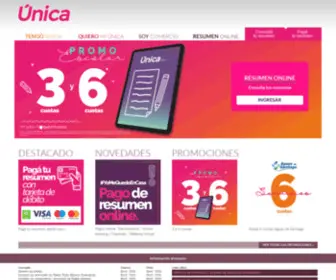 Tarjeta-Unica.com.ar(Única) Screenshot