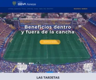 Tarjetabbvaxeneize.com.ar(Tarjeta BBVA Xeneize) Screenshot
