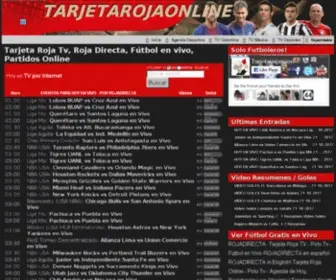 Tarjetaroja-TV.net(Tarjeta Roja Directa) Screenshot