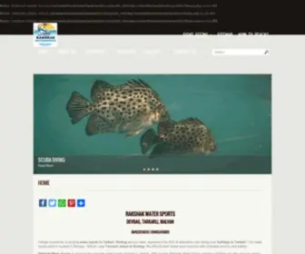 TarkarliwaterWorld.com(RAKSHAK WATER SPORTS) Screenshot