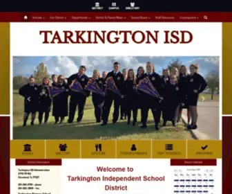 Tarkingtonisd.net(Tarkington ISD) Screenshot