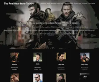 Tarkovgear.com(The Real Gear from Tarkov) Screenshot