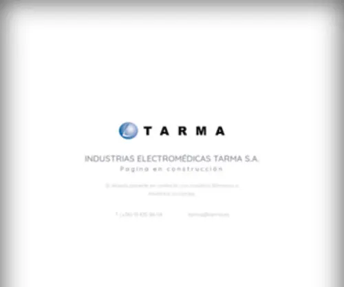 Tarma.es(En construcción) Screenshot