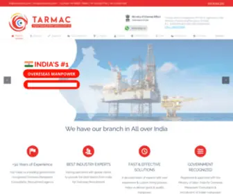 Tarmactms.com(TARMAC TMS Pvt. Ltd) Screenshot