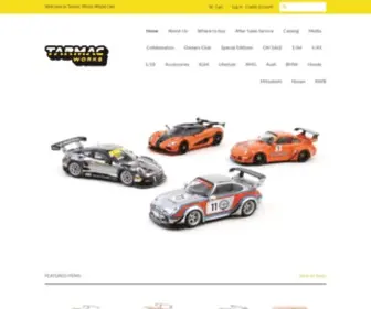 Tarmacworks.com(Tarmac Works Model Cars) Screenshot