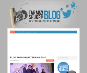 Tarmizishukri.com(TarmiziShukri's Blog) Screenshot