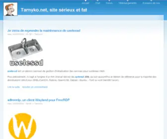 Tarnyko.net(Site) Screenshot