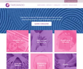 Taroando.com.br(Cartas online) Screenshot