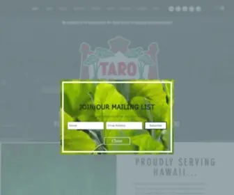 Tarobrand.com(Poi) Screenshot