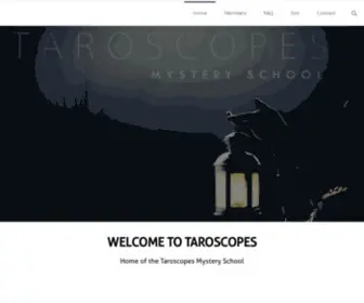 Taroscopes.com(Taroscopes Mystery School) Screenshot