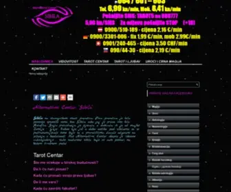 Tarot-Sibila.com(Alternativni Centar SIBILA) Screenshot