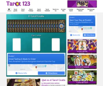 Tarot123.net(El Tarot Gratis) Screenshot