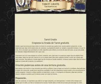 Tarotamor.eu(Tirada de cartas de Tarot Amor) Screenshot