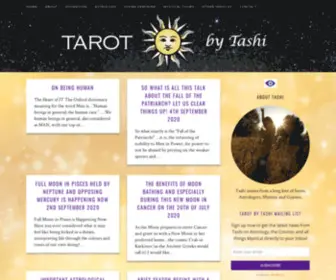 Tarotbytashi.com(TarotbyTashi offers Cosmic Updates) Screenshot