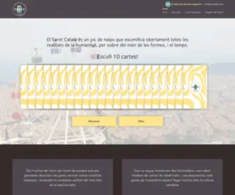 Tarotcatala.com(Tarot Català) Screenshot