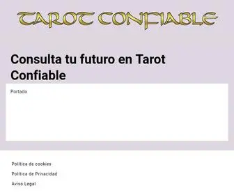 Tarotconfiable.com(Consulta tu futuro en Tarot Confiable) Screenshot