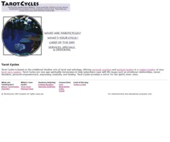 Tarotcycles.com(Helens Tarot Cycles) Screenshot