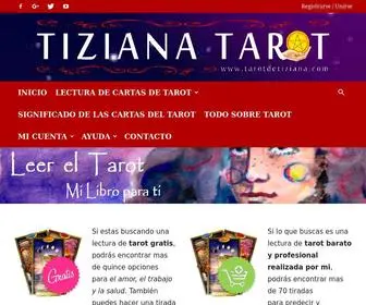 Tarotdetiziana.com(Tarot Gratis Online y Lectura de Tarot barato y fiable) Screenshot