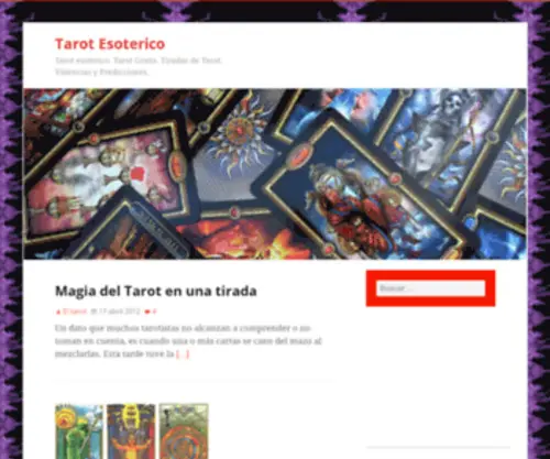 Tarotesoterico.com(Tarotesoterico) Screenshot