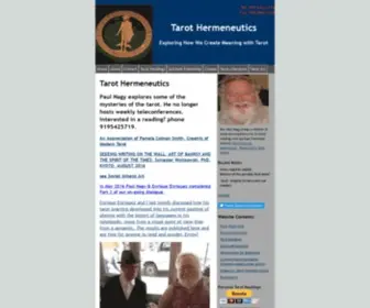 Tarothermeneutics.com(Tarot Hermeneutics) Screenshot