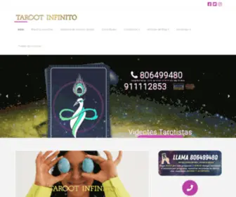 Tarotinfinito.com(LlamaoTarot Infinito) Screenshot