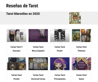 Tarotmarselles.es(Tarot Marselles) Screenshot