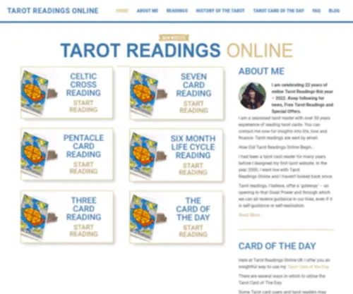 Tarotreadingsonline.co.uk(Bot Verification) Screenshot