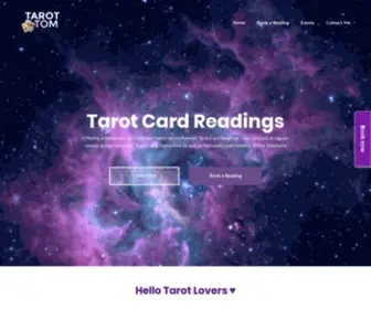 Tarottom.co.uk(Tarot Tom) Screenshot