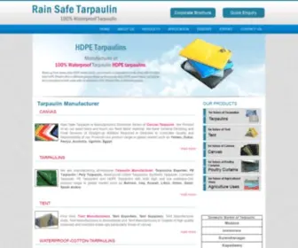 Tarpaulin-Manufacturer.com(Tarpaulin) Screenshot