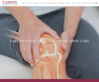 Tarponpa.com(Tarpon Interventional Pain & Spine Care) Screenshot